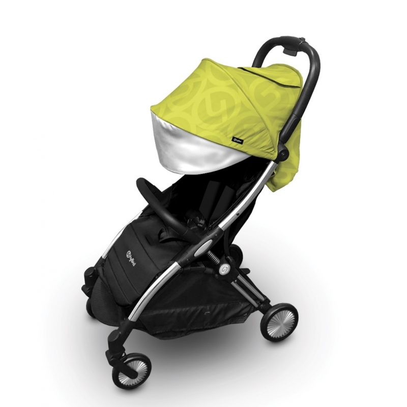 Hybrid Ezyfold kočárek Chrome Silver/ Wasabi 2021