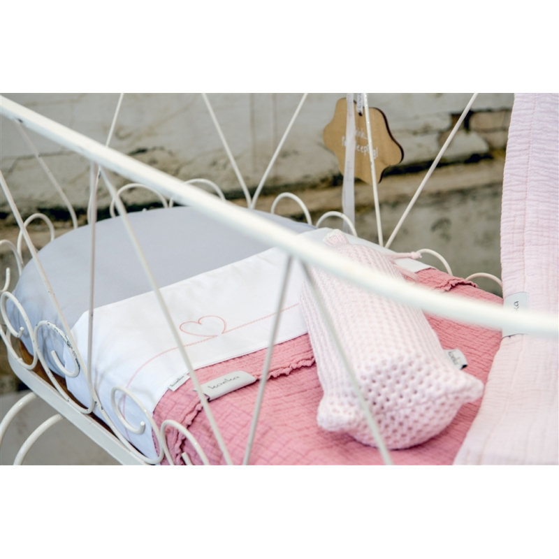 Koeka Deka Elba Lace 75x100 - old pink