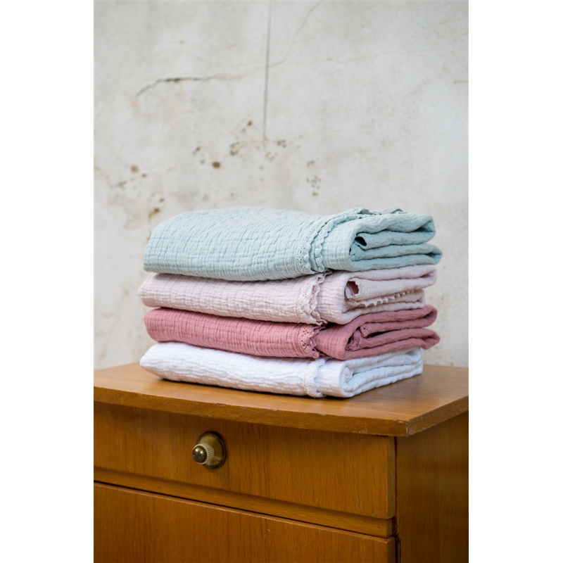 Koeka Deka Elba Lace 75x100 - old pink