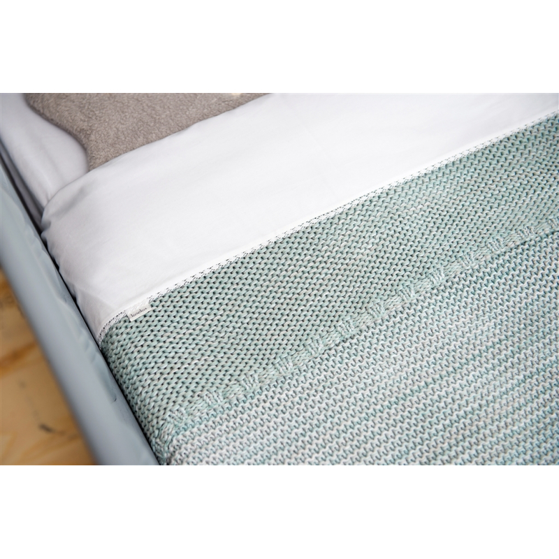 Koeka Deka Porto 75x100 - pebble/silver/white