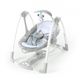 INGENUITY Houpačka konvertibilní vibrující s melodií Nash 2v1 0 m+, do 9 kg, 2019