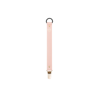 Bjällra of Sweden Klip na dudlík - Pink Faux Leather