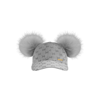 Bjällra of Sweden Kšiltovka Grey Bow