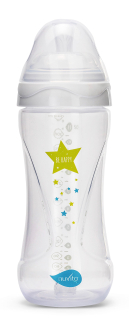 Lahvička 330ml, Transparent white