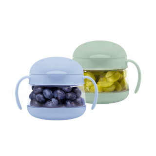 Ubbi Nádoba na svačinu, 2ks - Sage & Blue