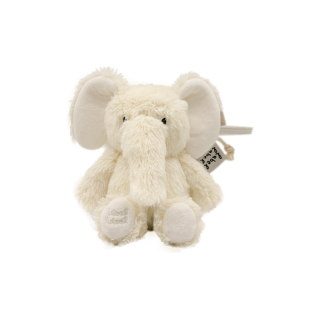 Label Label Plyšák slon Elly S - Ivory