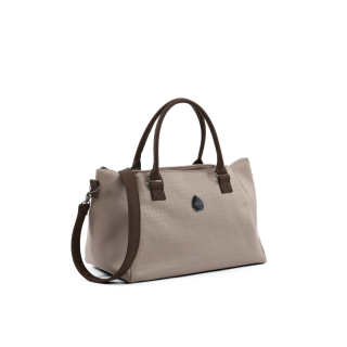 BabyStyle Egg3 Overnight Bag, Houndstooth Almond
