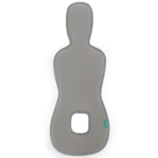 Prodyšná podložka do autosedačky Breeze sk. 0+, Foggy Grey