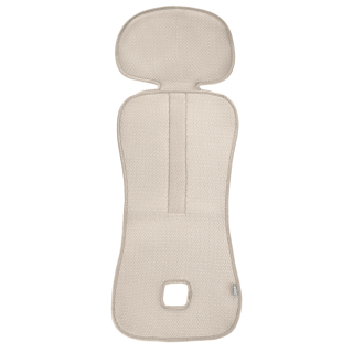 Prodyšná podložka do autosedačky Breeze sk. 2/3, Ivory Beige