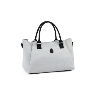 BabyStyle Egg Taška Overnight, Houndstooth Silver - Special Edition 2025