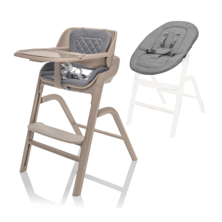 Set židlička Inspira + novorozenecký set, Cookie Beige