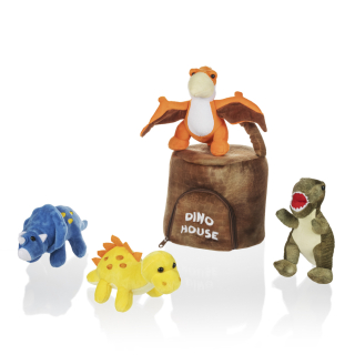 Plyšový set hraček, Dino