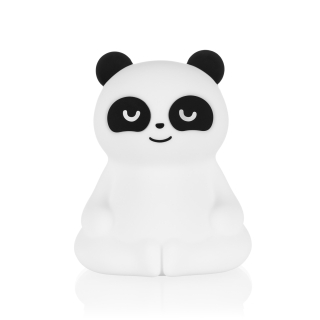 Silikonová LED noční lampička vel. M, Panda
