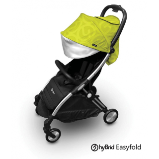 Hybrid Ezyfold kočárek Chrome Silver/ Wasabi 2021