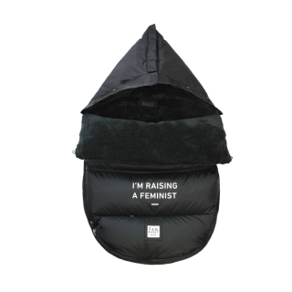 7AM Enfant PlushPOD fusak Feminist Black Plush